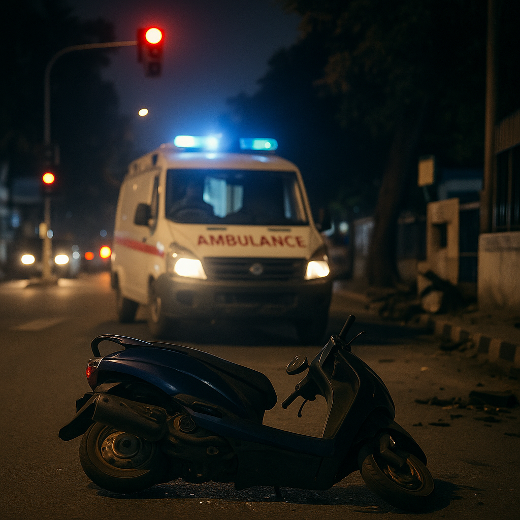 বেপরোয়া অ্যাম্বুলেন্সের দৌরাত্ম্য! রেড সিগনাল ভেঙে প্রাণ গেল এক দম্পতির — শোকে স্তব্ধ বেঙ্গালুরু