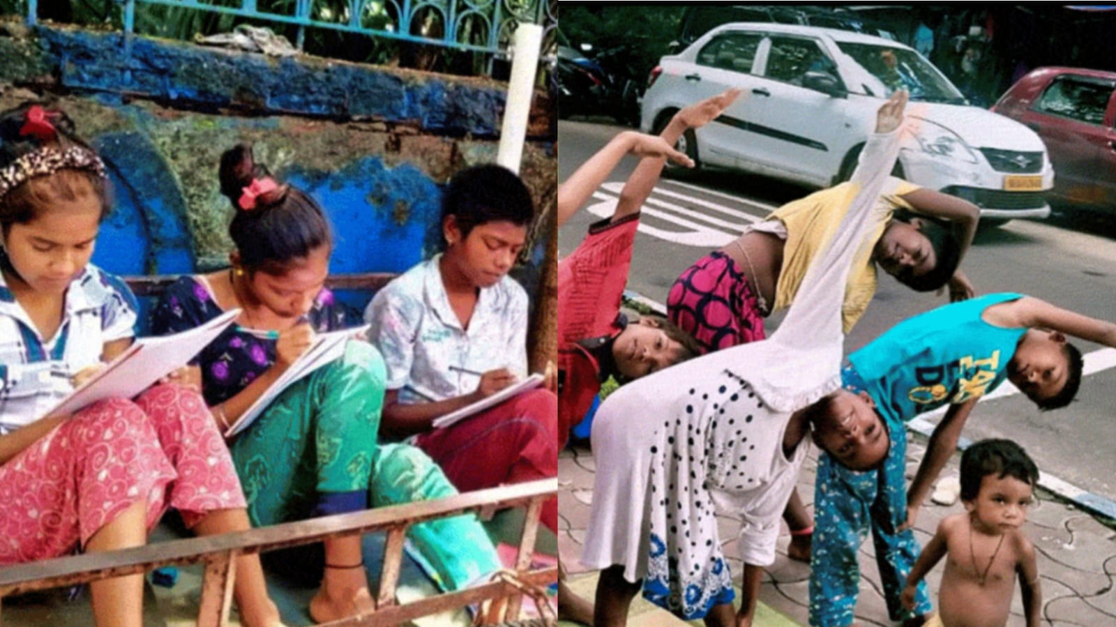 ফুটপাত থেকে ভবিষ্যতের পথে শিক্ষার আলোয় বদলে যাচ্ছে ওদের জীবন