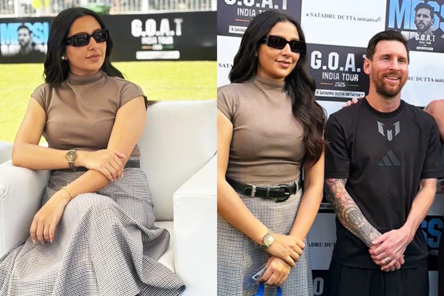 বাংলা ছবির অভিনেত্রী বলেই কি বিদ্বেষ? মেসি কাণ্ডে প্রশ্ন তুললেন শুভশ্রী