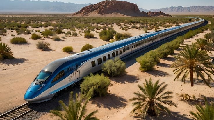 আরব মরুতে ৩০০ কিমি গতিতে বুলেট ট্রেন চালাবে রাজা ও যুবরাজ ইহুদিদের ভুলেই কি হাত মেলাল দুই শত্রু 