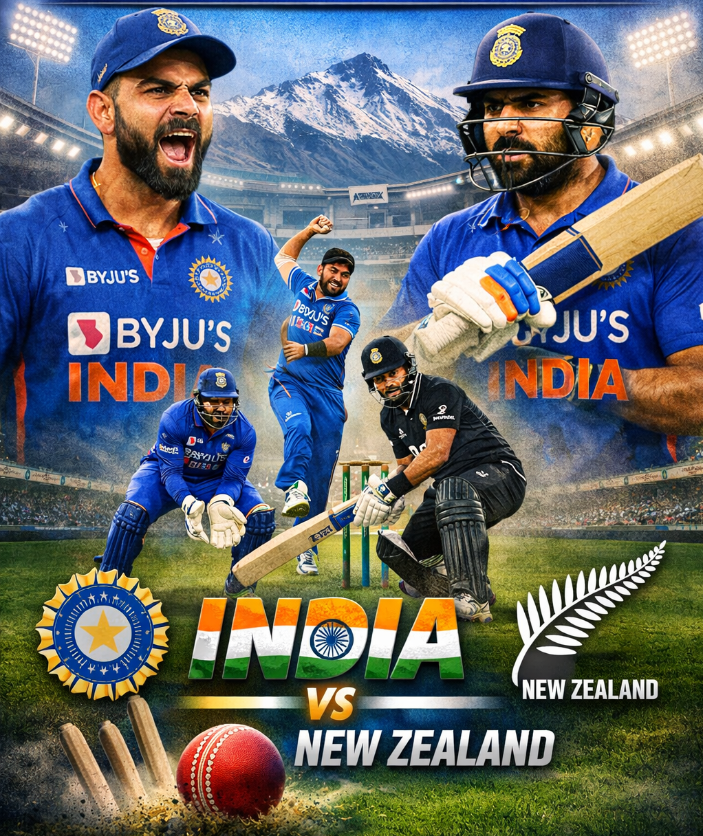 কিউই চ্যালেঞ্জে ২০২৬ এর শুরু, নিউজিল্যান্ডের বিরুদ্ধে সিরিজে বছর শুরু টিম ইন্ডিয়ার