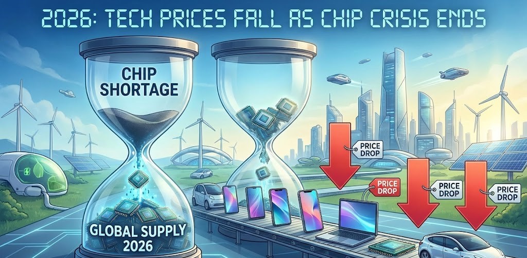 বৈশ্বিক চিপ সংকটে স্বস্তির আভাস কমতে পারে স্মার্টফোন ল্যাপটপ এবং ইলেকট্রিক গাড়ির দাম