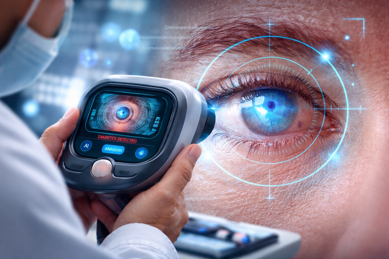 চোখের ছবিতেই ধরা পড়বে ডায়াবিটিস সুচ ছাড়াই রোগ শনাক্ত করবে এআই প্রযুক্তি