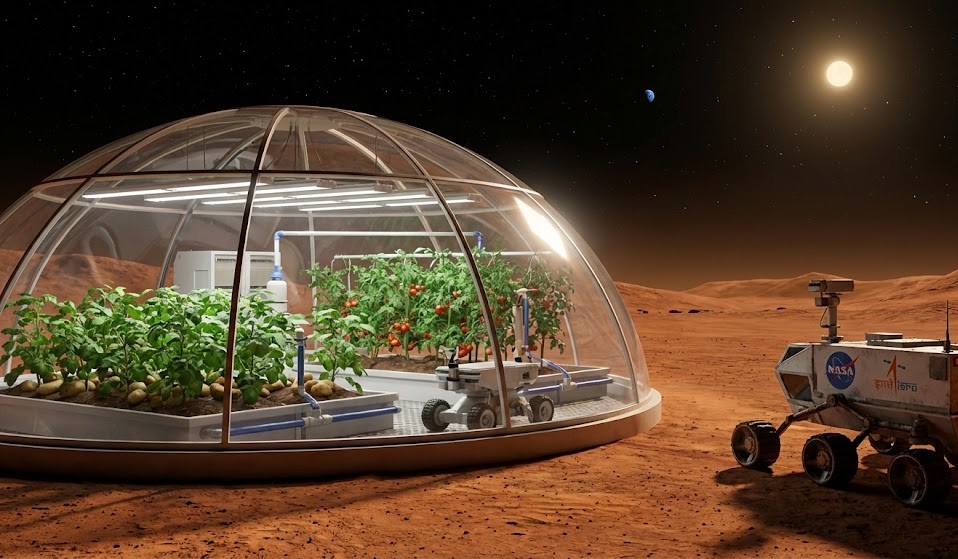 লাল গ্রহে সবুজের বিপ্লব: মঙ্গলের মাটিতে ফসল ফলিয়ে নাসা ও ইসরোর ঐতিহাসিক জয়