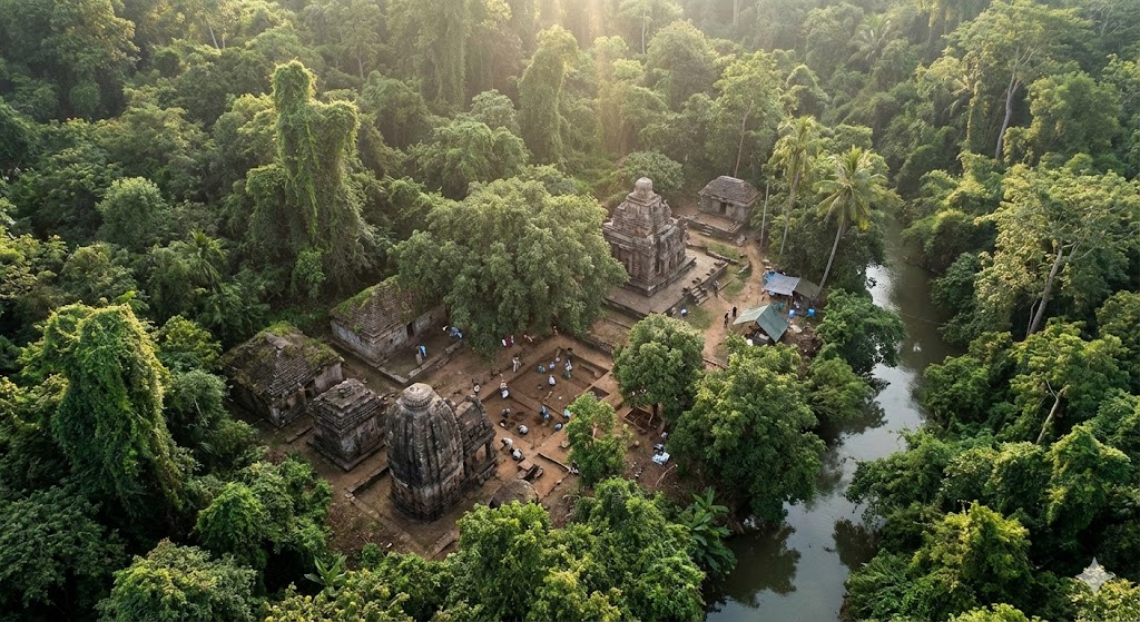 উত্তর-পূর্ব ভারতে হারানো সভ্যতার সন্ধান: ঘন জঙ্গলে আবিষ্কৃত প্রাচীন শহর URL Slug: ancient-city-discovered-northeast-india-jungle-2026