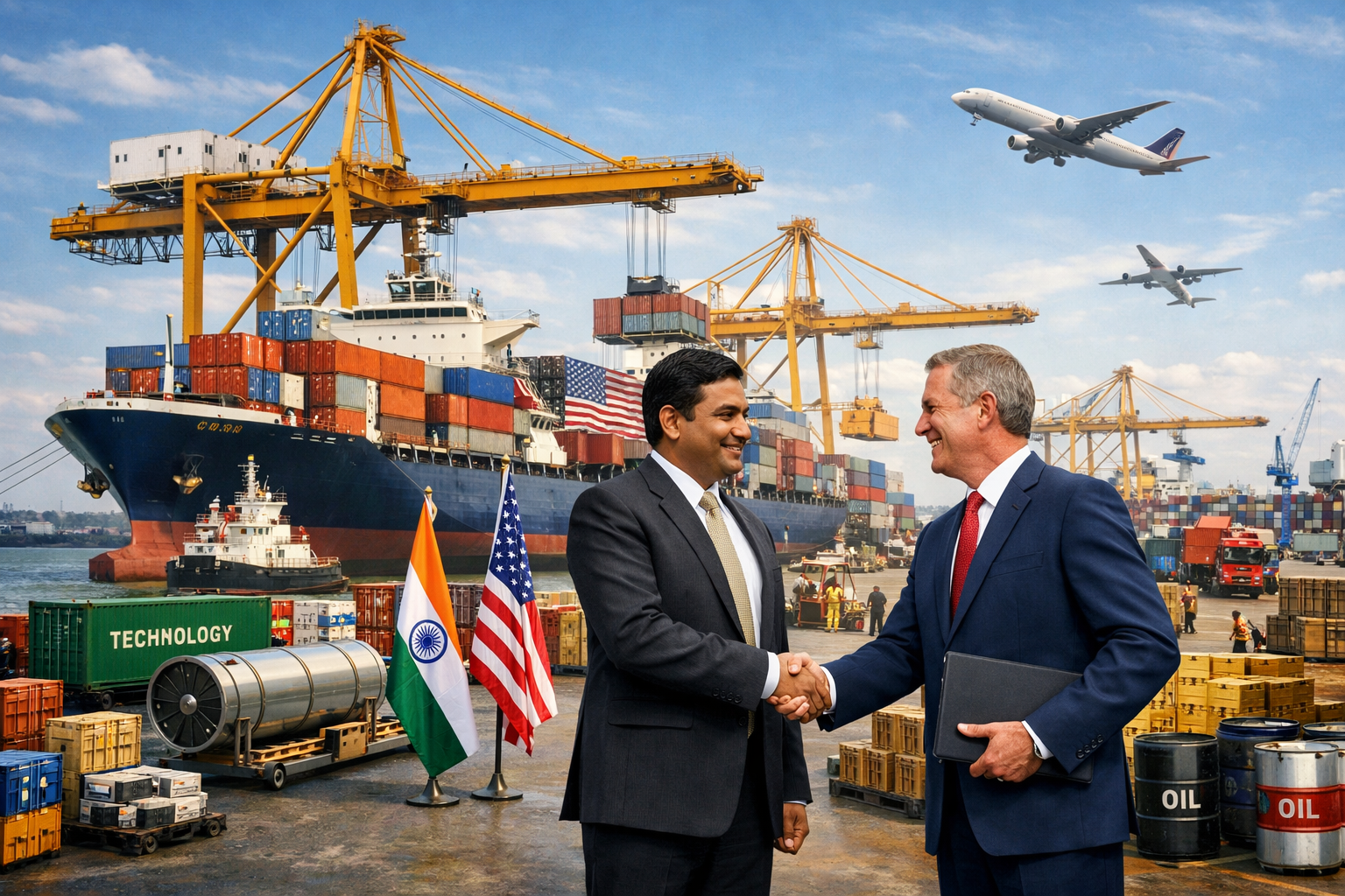 ভারত-মার্কিন বাণিজ্য চুক্তি চূড়ান্ত পর্যায়ে: ১০০ বিলিয়ন ডলারের আমদানির প্রতিশ্রুতি ভারতের
