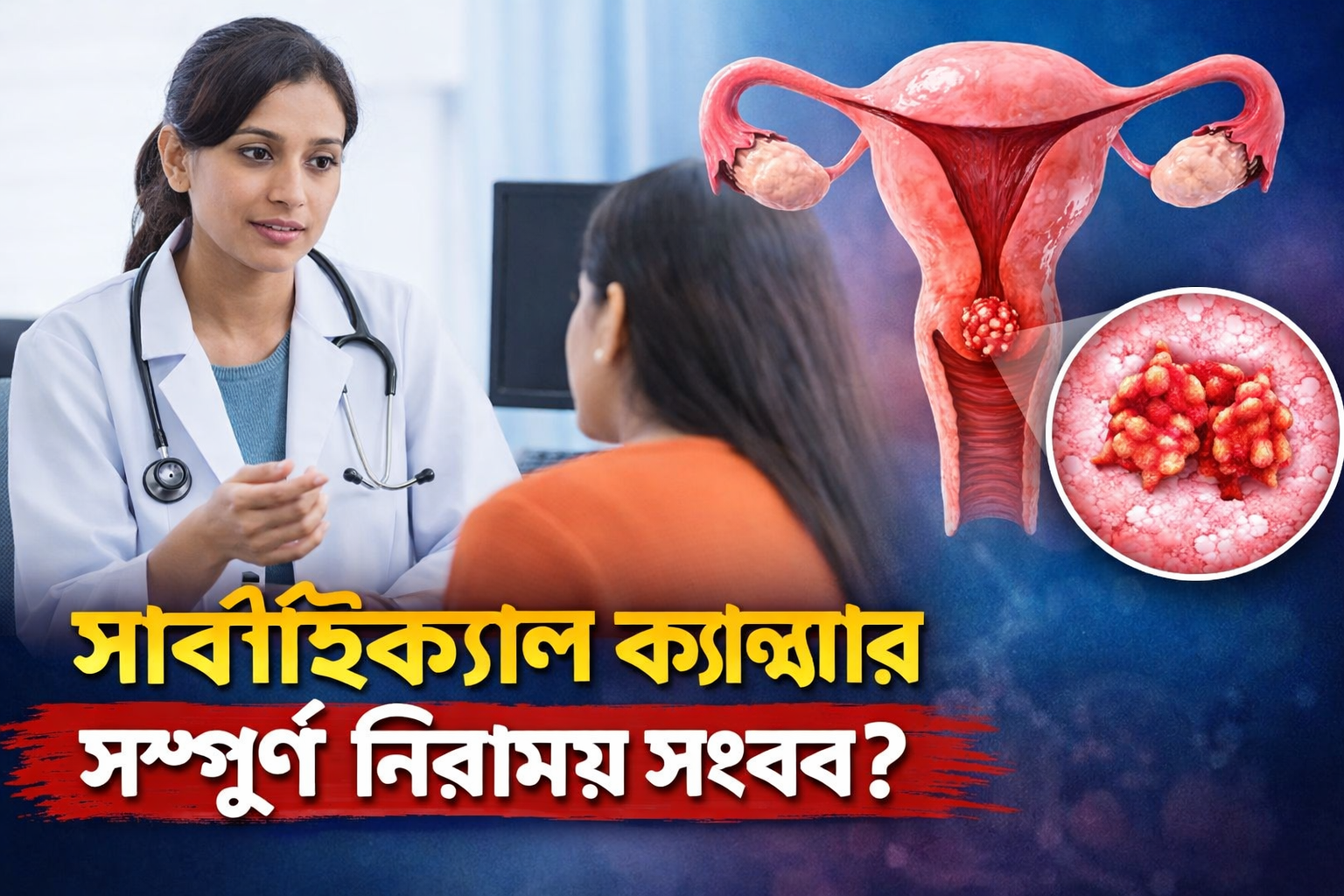 সার্ভাইক্যাল ক্যান্সার কি পুরোপুরি সেরে যায়? জেনে নিন চিকিৎসাবিজ্ঞানের সত্য