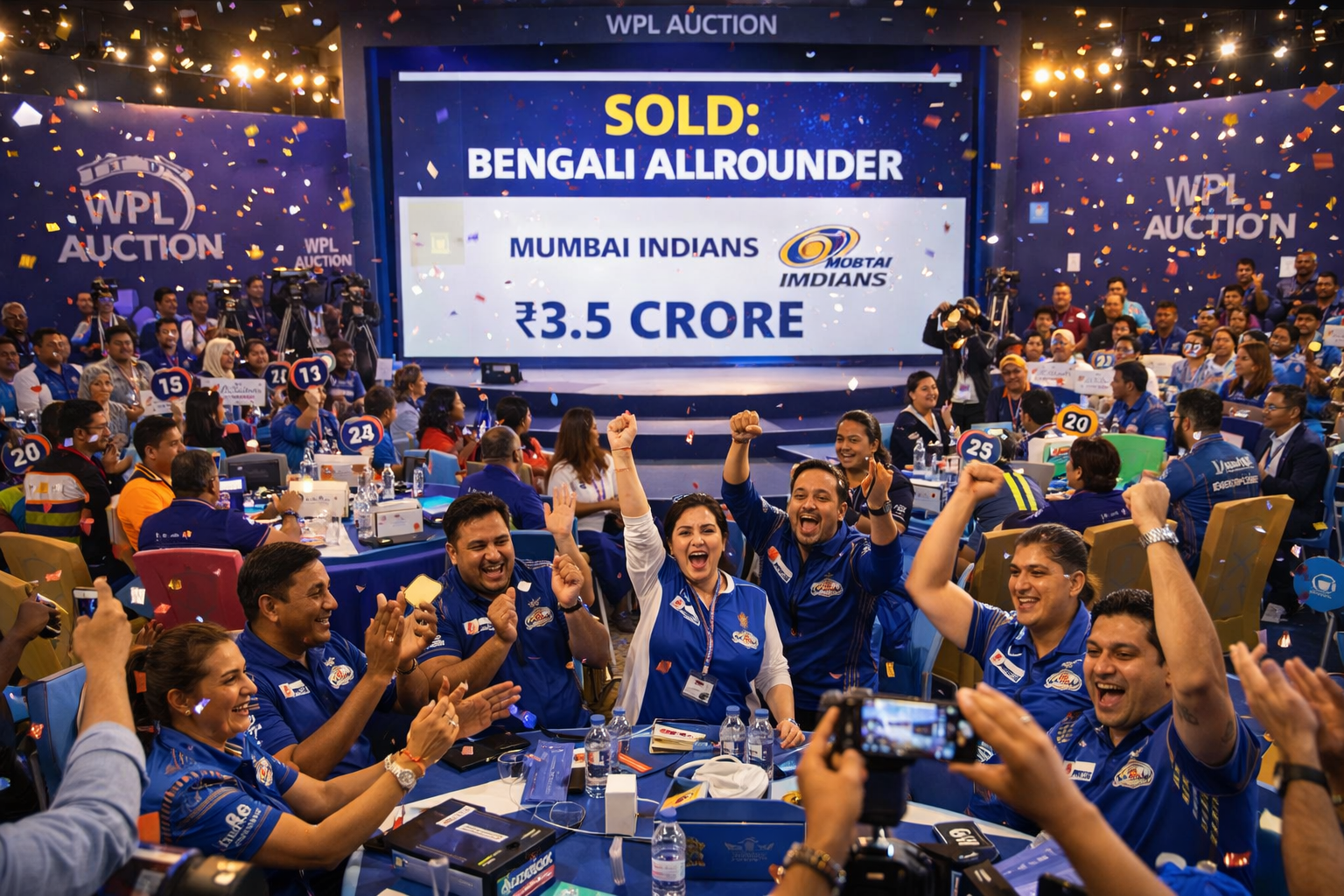 ডব্লিউপিএল ২০২৬ নিলাম সব রেকর্ড ভাঙলেন ১৮ বছরের বাঙালি অলরাউন্ডার