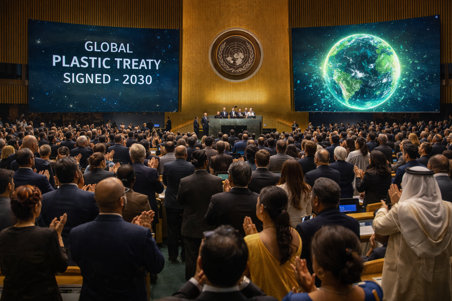 প্লাস্টিক মুক্ত পৃথিবী রাষ্ট্রপুঞ্জে পাশ হলো ঐতিহাসিক গ্লোবাল প্লাস্টিক ট্রিটি এবং ২০৩০ সালের মধ্যে এক নতুন ভোরের অঙ্গীকার