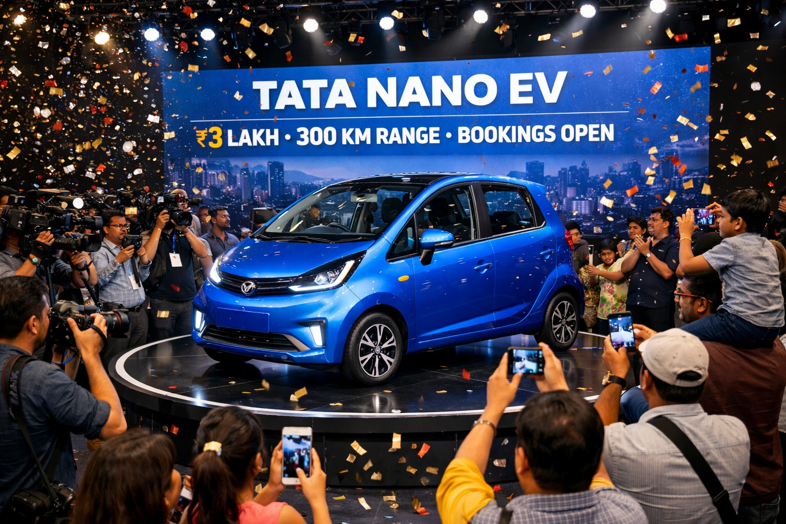 টাটার ন্যানো ইভি ধামাকা ৩ লাখে ইলেকট্রিক গাড়ি বুকিং শুরু আজ থেকেই এবং মধ্যবিত্তের স্বপ্নপূরণের দ্বিতীয় অধ্যায়