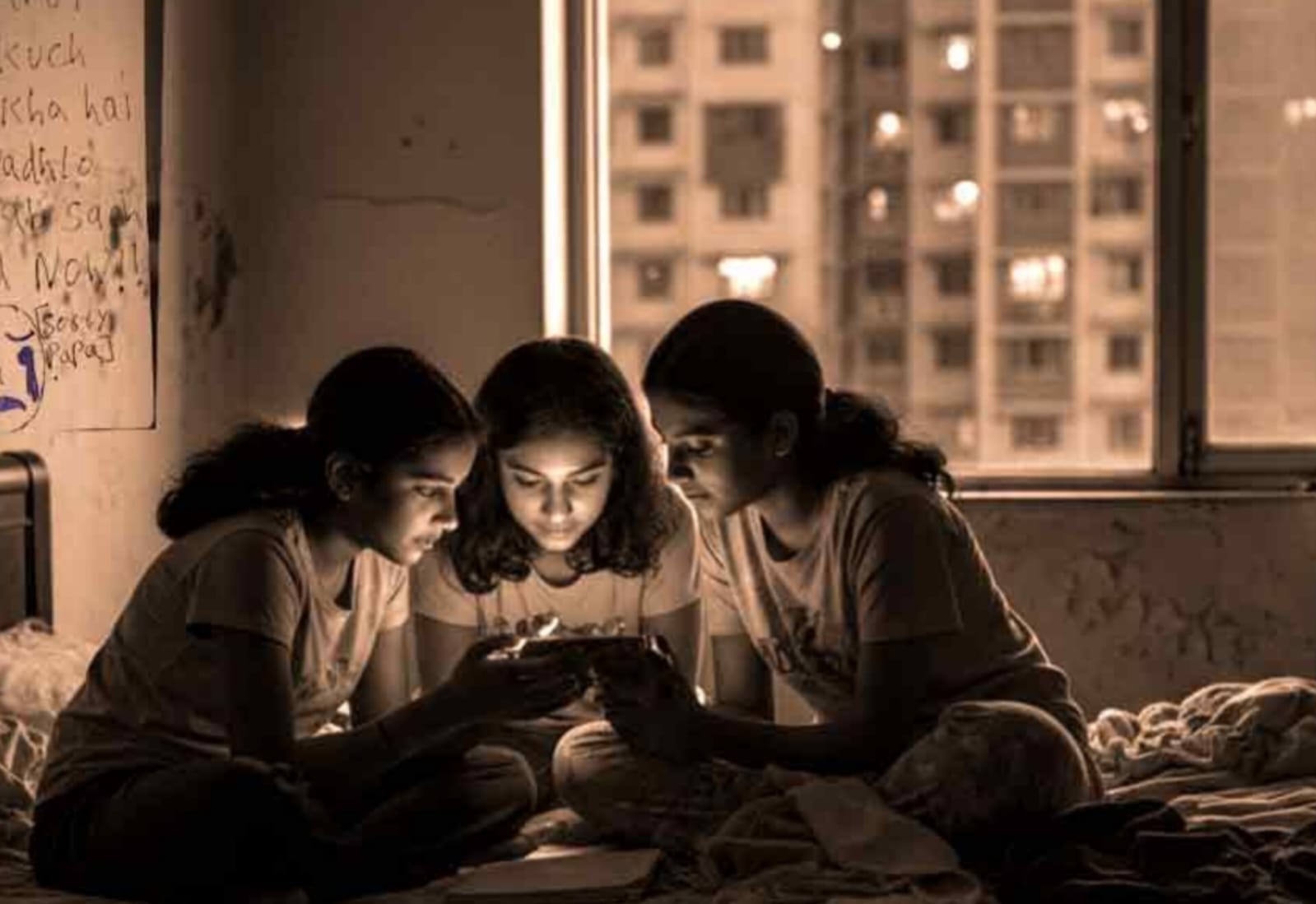 কোরিয়ান গেমে বুঁদ তিন বোনের মরণঝাঁপ বাবা চ্যানেল বন্ধ করতেই ঘটে অঘটন