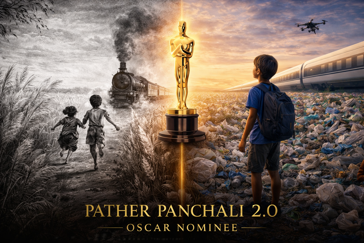 অস্কারের দৌড়ে বাংলা আন্তর্জাতিক মঞ্চে সেরা ছবির মনোনয়ন পেল পথের পাঁচালী ২ ০ এবং বিশ্বমঞ্চে বাঙালির নবজাগরণ