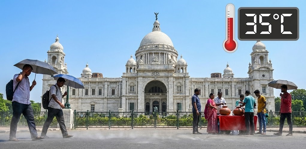 আবহাওয়ার ভোলবদল ফেব্রুয়ারিতেই তাপপ্রবাহের সতর্কতা কলকাতায় পারদ ছুঁল ৩৫ ডিগ্রি এবং কৃষকদের মাথায় হাত
