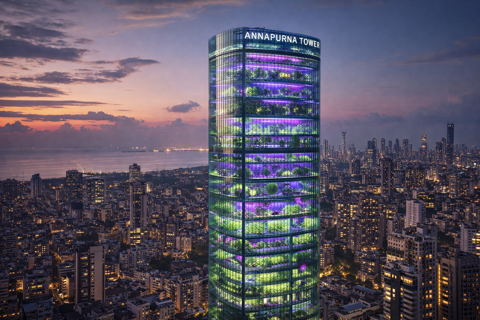 মুম্বাইয়ের বুকে মাথা তুলল বিশ্বের বৃহত্তম খাদ্য মিনার মিটবে শহরের অর্ধেক মানুষের সবজির চাহিদা এবং কৃষি বিপ্লবে ভারতের নতুন অধ্যায়