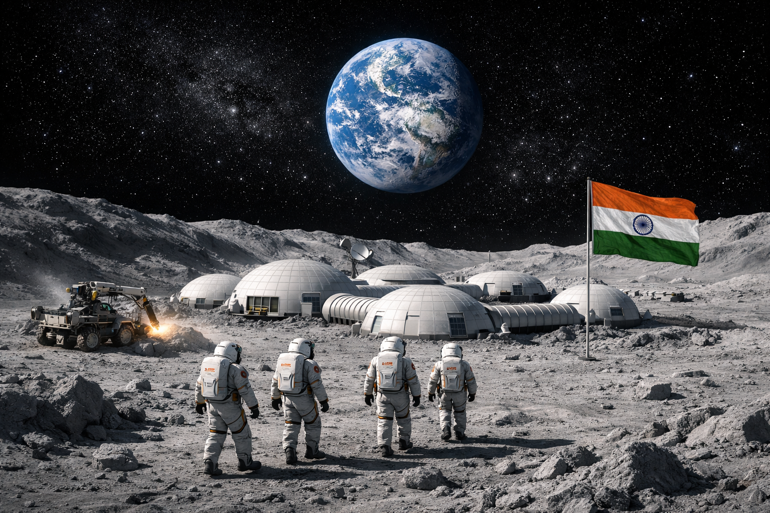 চাঁদের বুকে ভারতের প্রথম স্থায়ী ঘাঁটি চন্দ্রালয় উদ্বোধন এবং মহাকাশ গবেষণায় ইসরোর বিশ্বজয়