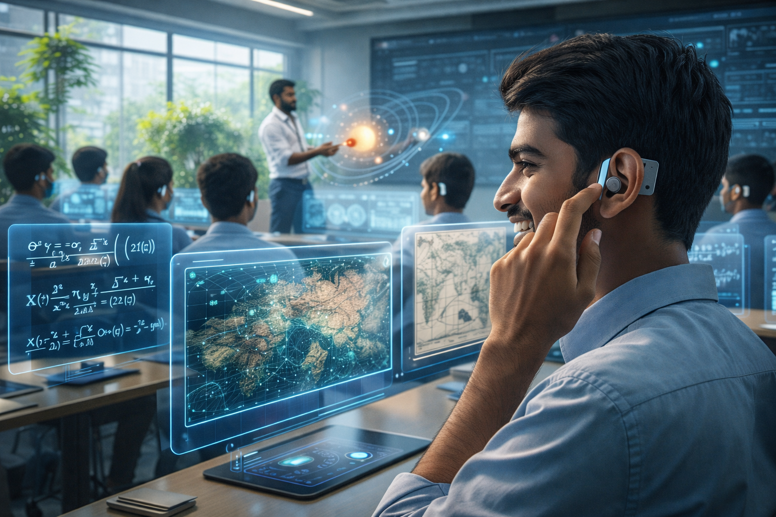  ভারতের শিক্ষা ব্যবস্থায় ডিজিটাল বিপ্লব ছাত্রছাত্রীদের জন্য এল মেধা চিপ এবং বই খাতার দিন শেষ