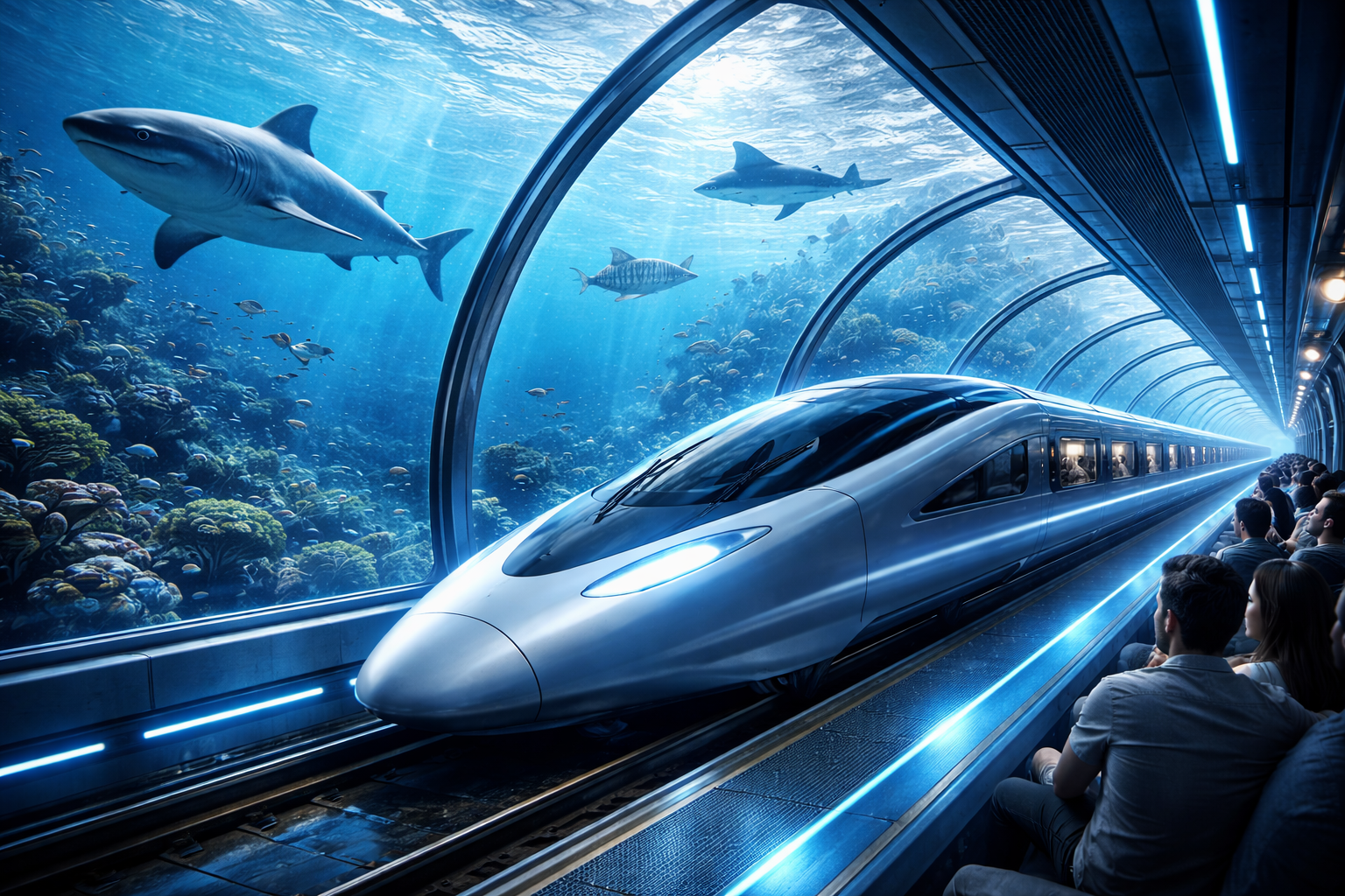 ভারতের প্রথম জলের তলার বুলেট ট্রেন মুম্বাই থেকে আহমেদাবাদ মাত্র ১ ঘণ্টায় এবং সমুদ্রের নিচে রেল ভ্রমণের এক রোমাঞ্চকর অভিজ্ঞতা