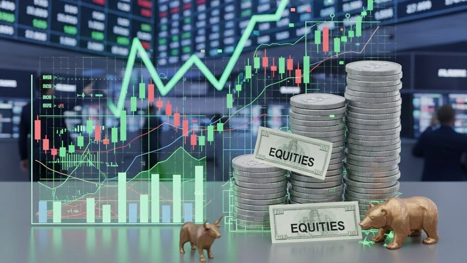 সেনসেক্স কমলো ৪০ পয়েন্ট, নিফটি ৫০ তে সামান্য বৃদ্ধি