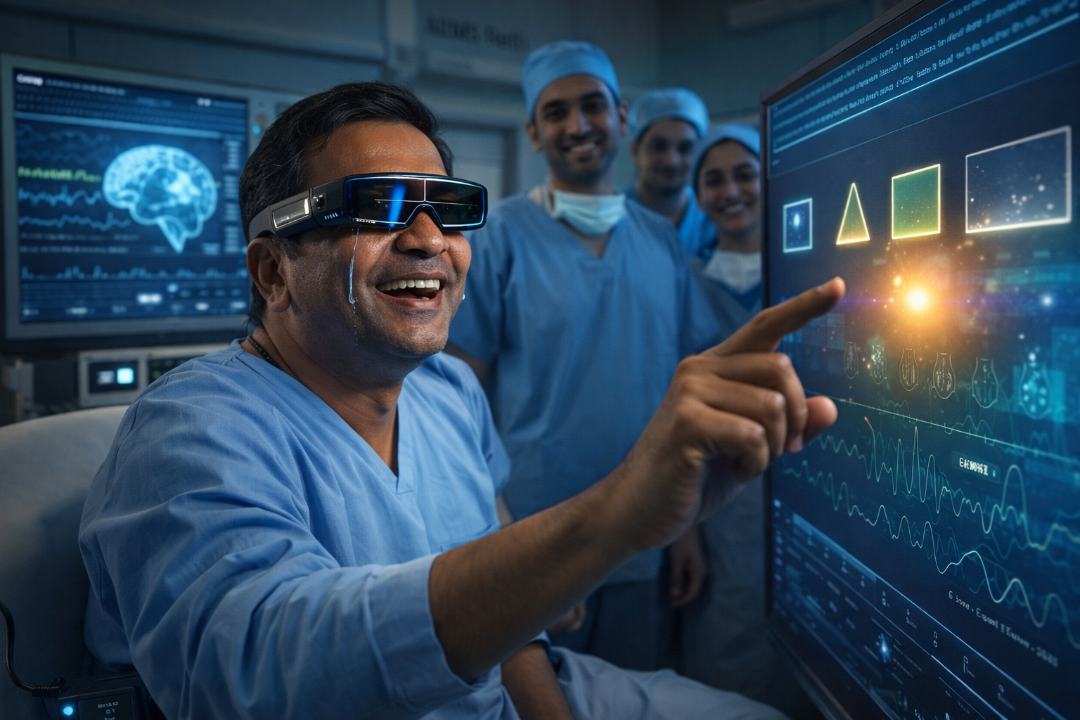 ভারতের চিকিৎসাবিজ্ঞানে ঐতিহাসিক মুহূর্ত অন্ধত্ব জয়ের পথে প্রথম সফল নিউরাল চিপ দিব্যদৃষ্টি প্রতিস্থাপন এবং দৃষ্টিহীনদের নতুন পৃথিবীর আলো দেখা