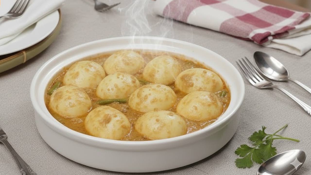 বিন্দুমাত্র তেল ছাড়া ডিমের রোস্ট  টক দই দিয়ে সুস্বাদু ও স্বাস্থ্যকর