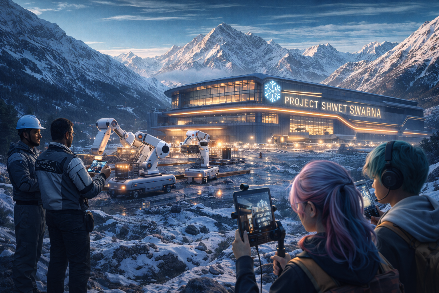 ভারতের জম্মু ও কাশ্মীরে উদ্বোধন হলো দেশের প্রথম এআই চালিত লিথিয়াম গিগাফ্যাক্টরি প্রজেক্ট শ্বেত স্বর্ণ এবং বৈদ্যুতিক গাড়ির নতুন যুগ