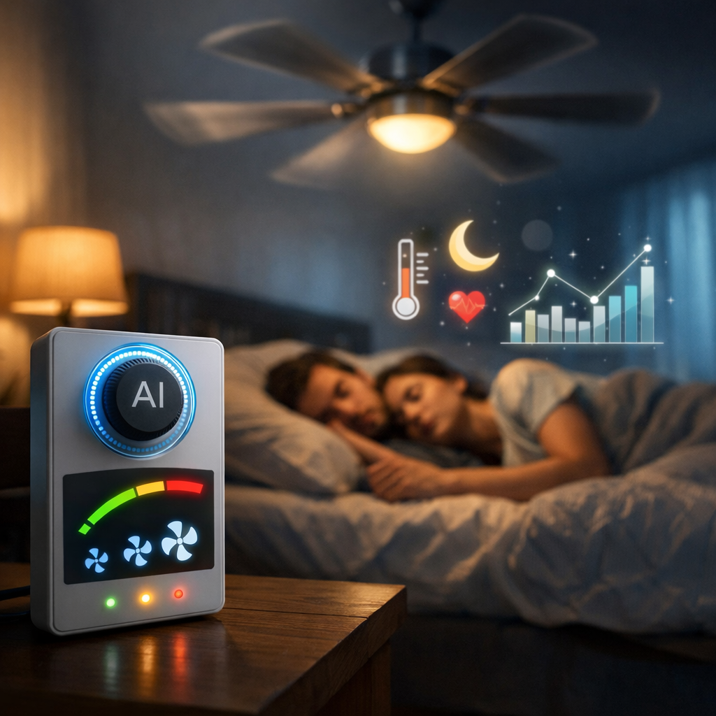 ঘুমের সময় পাখার গতি বদলে দেবে এআই রেগুলেটরের দিন শেষ