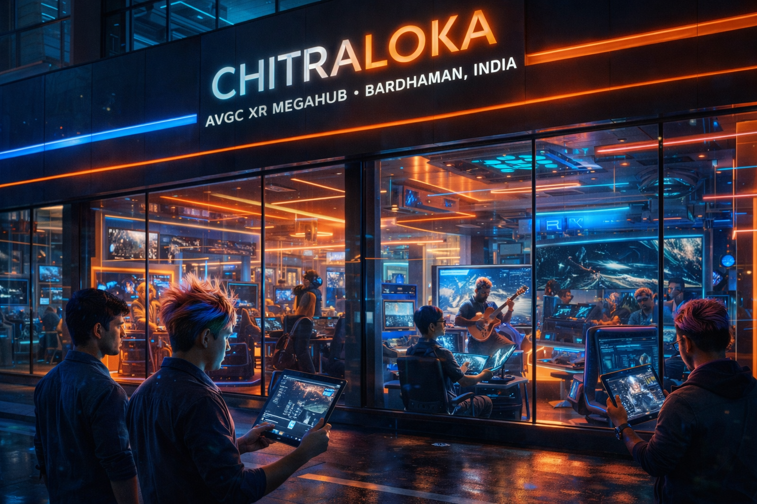 ভারতের বর্ধমানে এভিজিসি এক্সআর মেগা হাব চিত্রলোক উদ্বোধন অরেঞ্জ ইকোনমি এবং ডিজিটাল বিনোদনের নতুন দিগন্ত