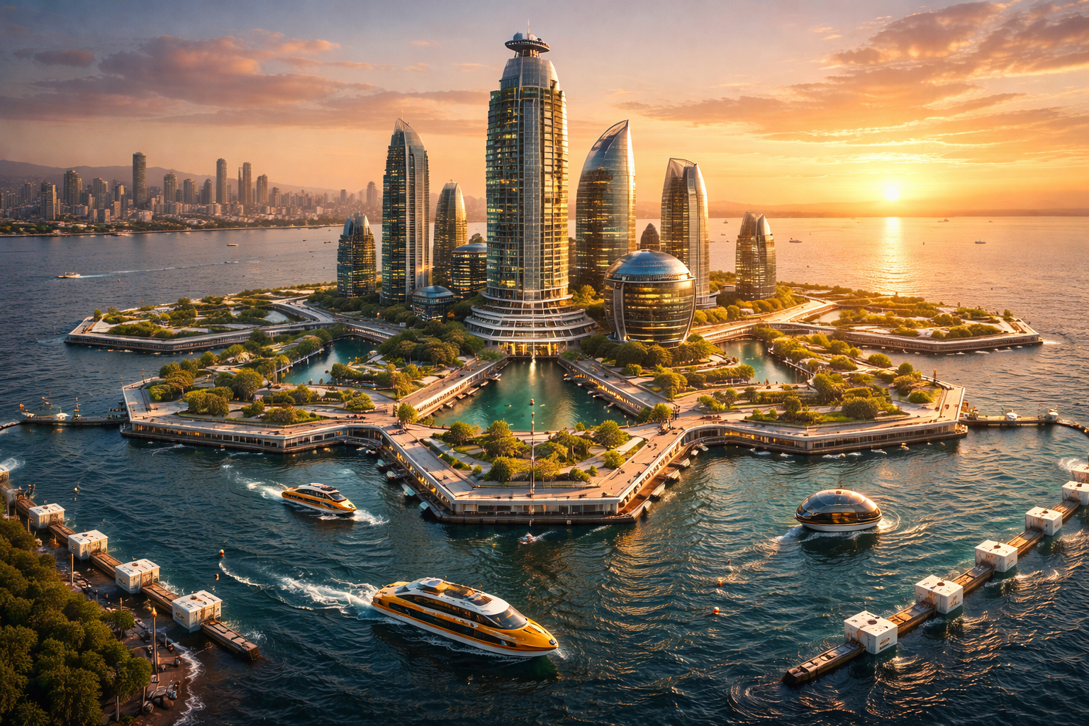 ভারতের প্রথম ভাসমান শহর জলনিধি উদ্বোধন মুম্বাই উপকূলে সমুদ্রের বুকে নতুন জীবন এবং নীল অর্থনীতির সূচনা