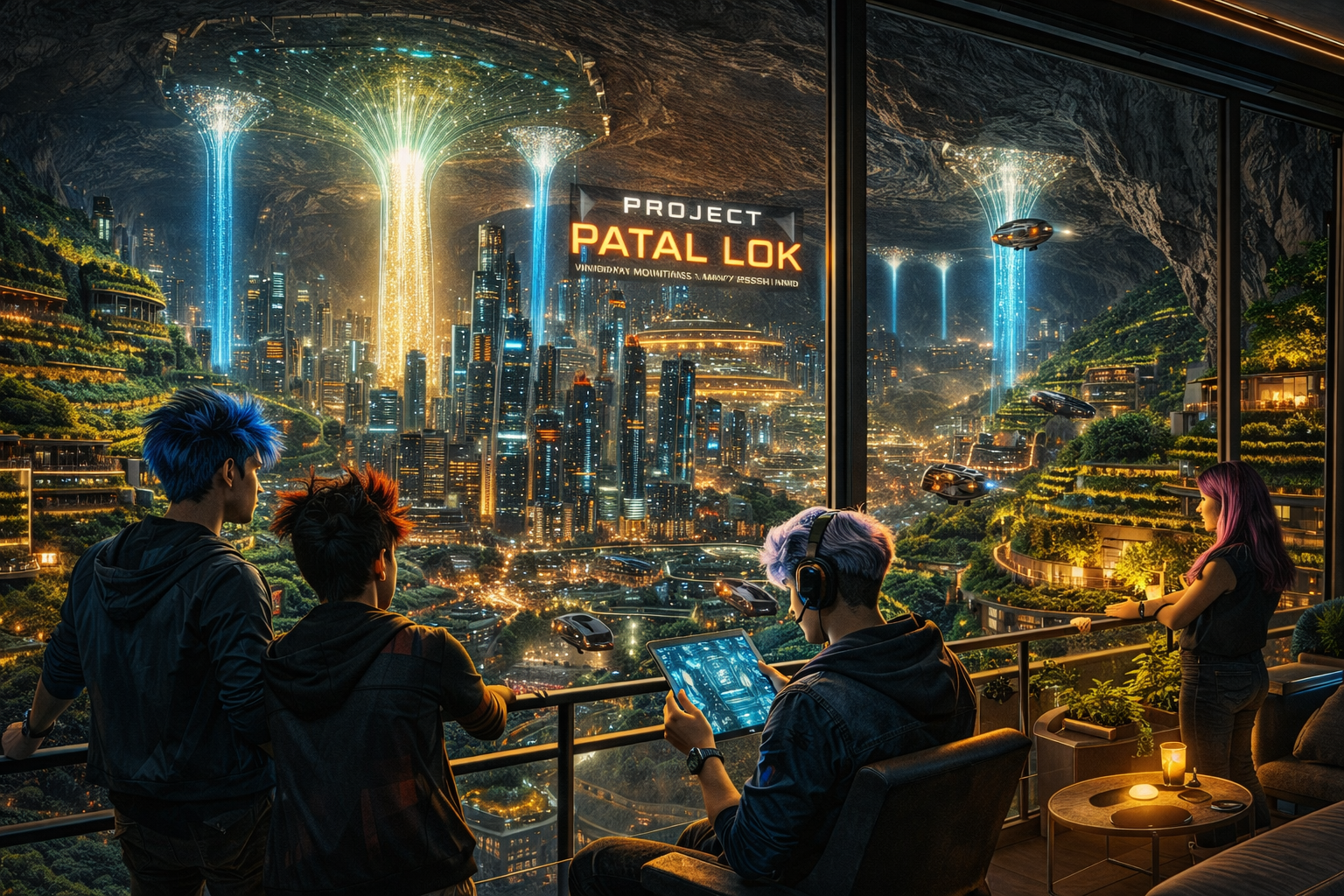 ভারতের মধ্যপ্রদেশে উদ্বোধন হলো বিশ্বের প্রথম ভূগর্ভস্থ মেগা স্মার্ট ইকো সিটি প্রজেক্ট পাতাল লোক এবং মানব সভ্যতার বাসস্থানের নতুন যুগের সূচনা