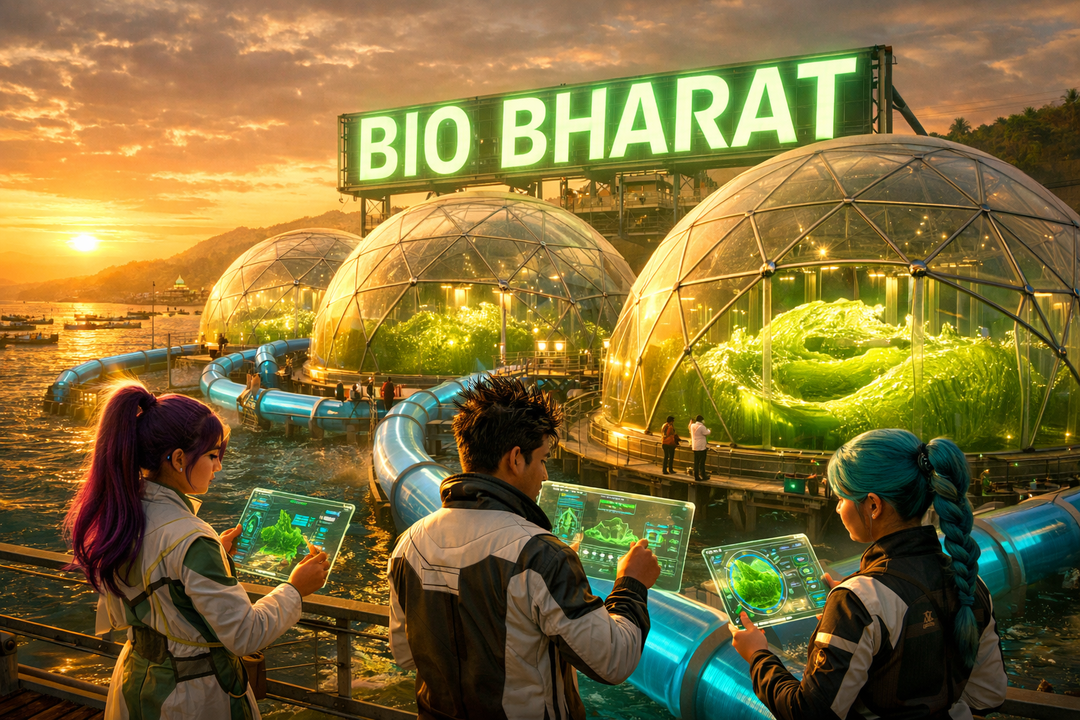 তামিলনাড়ুতে ঐতিহাসিক সূচনা ভারতের প্রথম সমুদ্রসম্পদ ভিত্তিক জৈব প্লাস্টিক মেগা প্রকল্প প্রজেক্ট বায়ো ভারত প্লাস্টিক দূষণ মুক্ত নতুন যুগের শুরু