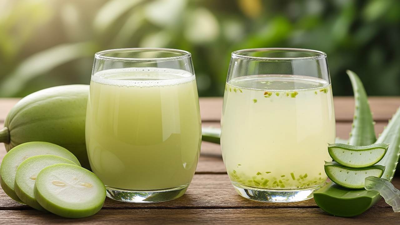 গরমে শরীর ঠান্ডা রাখবে কোনটা লাউয়ের রস নাকি অ্যালো ভেরা উপকারিতায় কে সেরা