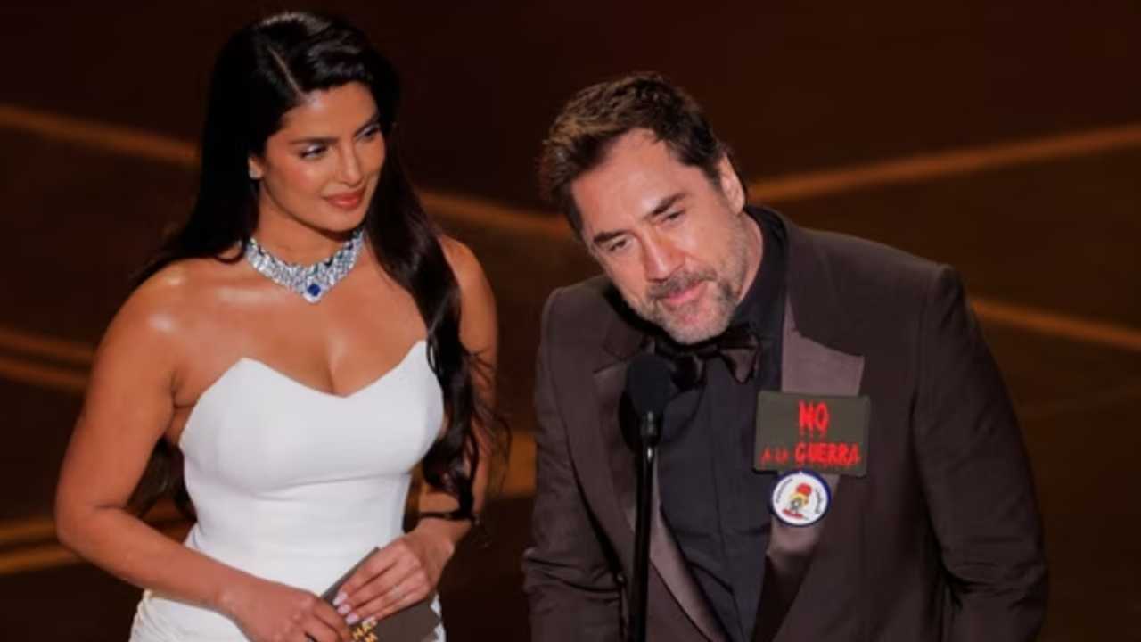 অস্কারের আলোয় রাজনৈতিক বার্তা মুক্ত প্যালেস্তাইন দাবিতে সরব  সমর্থনে প্রিয়ঙ্কা