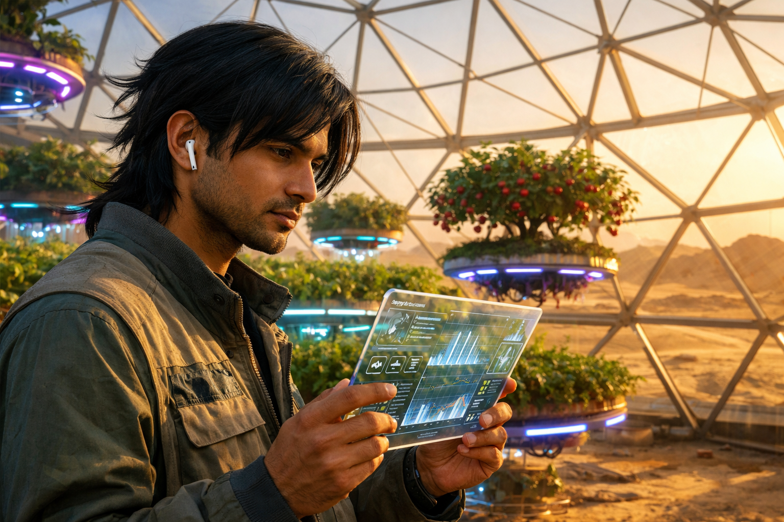 ভারতের রাজস্থানে উদ্বোধন হলো বিশ্বের প্রথম এআই চালিত কোয়ান্টাম কৃষি মেগা ডোম প্রজেক্ট অন্নপূর্ণা এবং মরুভূমিতে সবুজ বিপ্লবের নতুন যুগের সূচনা