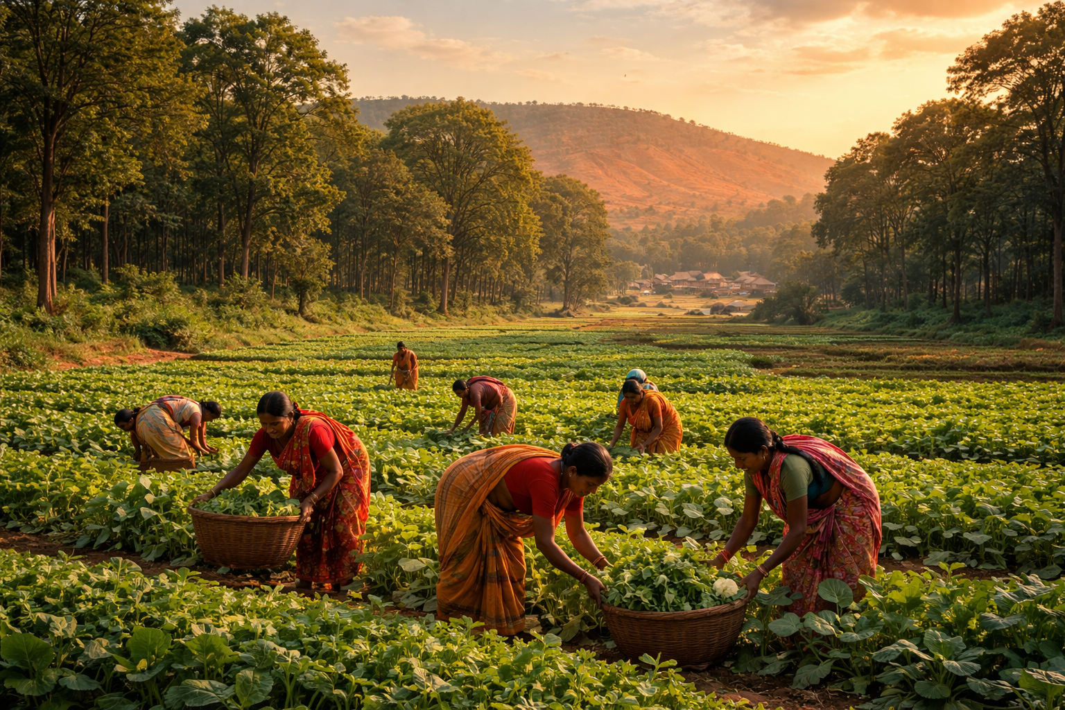 পুরুলিয়ার রুক্ষ মাটিতে মহিলাদের অসাধ্য সাধন অনুর্বর জমিকে সবুজ অরণ্য ও অরগানিক কৃষিক্ষেত্রে পরিণত করে জলবায়ু পরিবর্তনের বিরুদ্ধে ঐতিহাসিক জয়