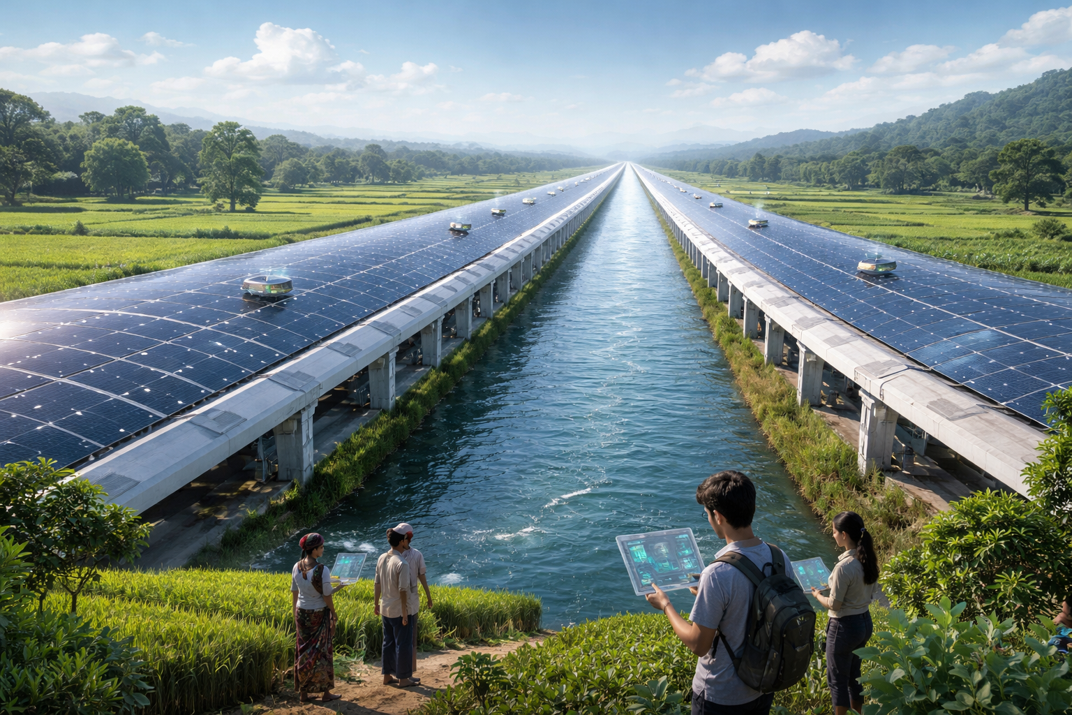 পশ্চিমবঙ্গের দামোদর উপত্যকায় উদ্বোধন হলো বিশ্বের বৃহত্তম এআই চালিত স্মার্ট সোলার ক্যানেল মেগা প্রকল্প সৌরধারা এবং জল সংরক্ষণে নতুন যুগের সূচনা