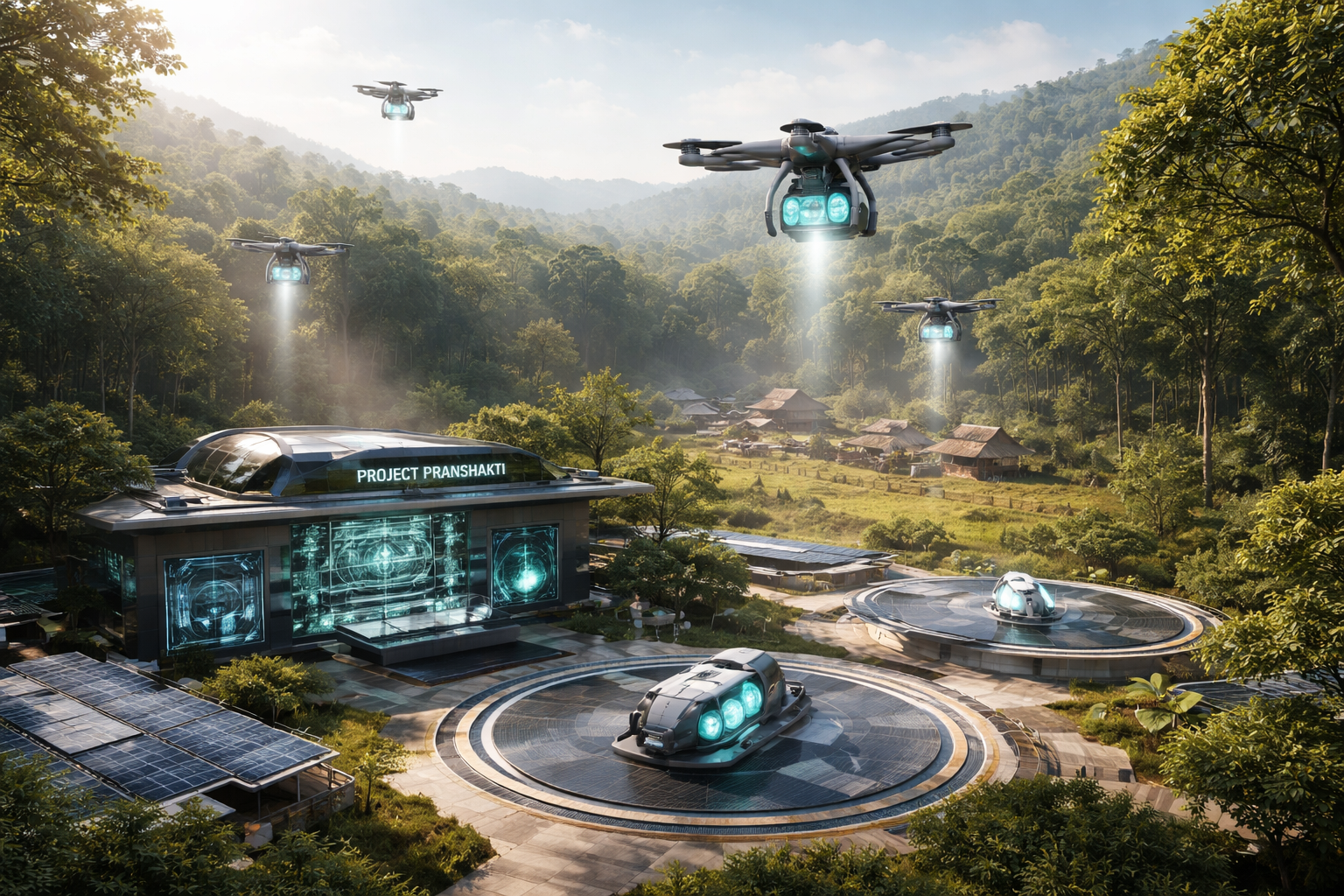 পশ্চিমবঙ্গের জঙ্গলমহলে উদ্বোধন হলো বিশ্বের প্রথম এআই চালিত মেডিকেল ড্রোন নেটওয়ার্ক প্রজেক্ট প্রাণশক্তি এবং গ্রামীণ স্বাস্থ্য পরিষেবায় নতুন যুগের সূচনা