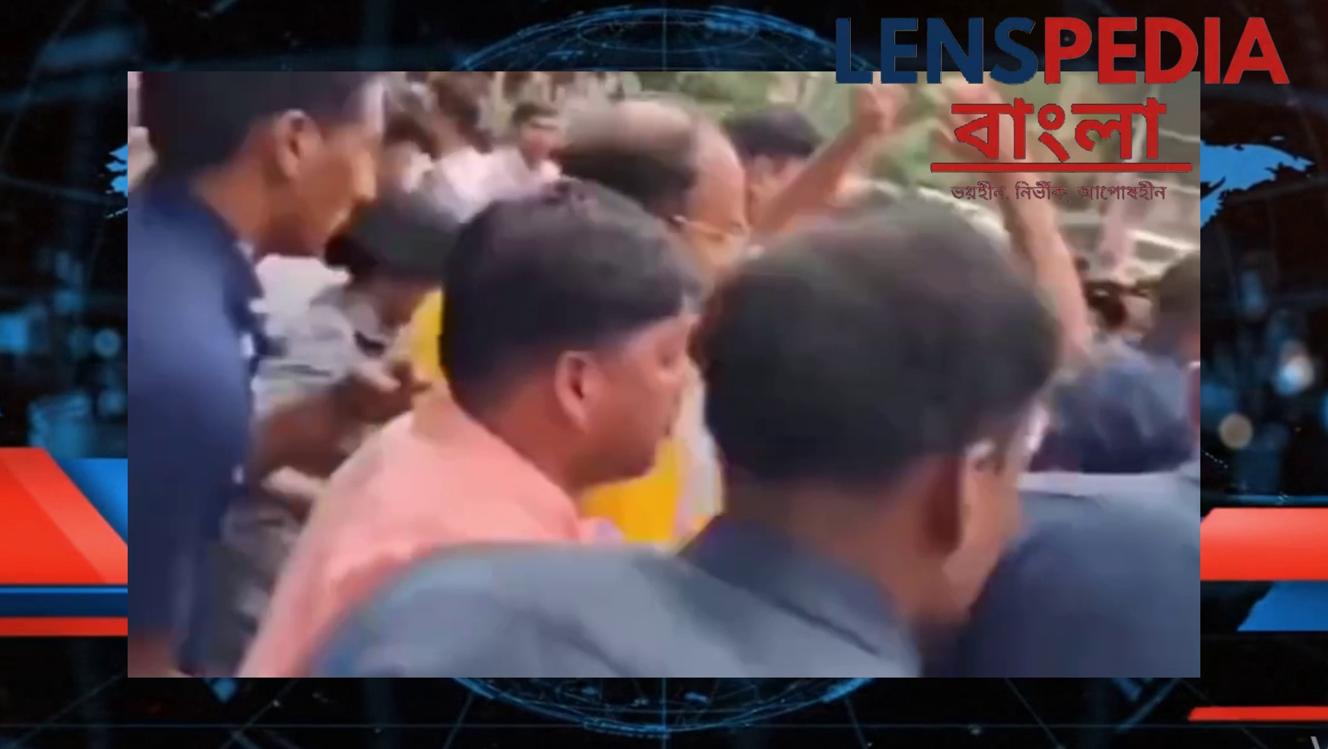 বর্ধমান শহরের ১২ নম্বর ওয়ার্ডে কেন্দ্রীয় বাহিনীর বিরুদ্ধে লাঠিচার্জের মারাত্মক অভিযোগ শান্ত শহরকে অশান্ত করার চক্রান্তে সরব তৃণমূল কংগ্রেস