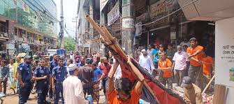 কুমিল্লায় উচ্ছেদ অভিযান