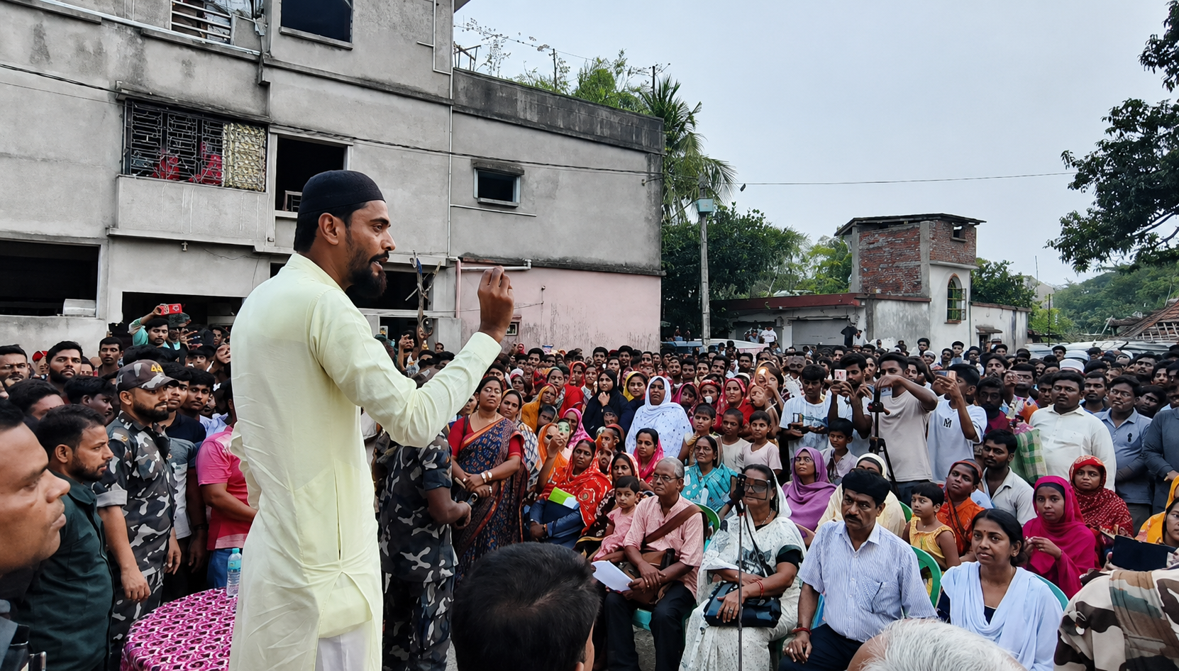 রাজ্য রাজনীতিতে নতুন ইঙ্গিত, জনসভা থেকে নওশাদ সিদ্দিকীর বার্তা