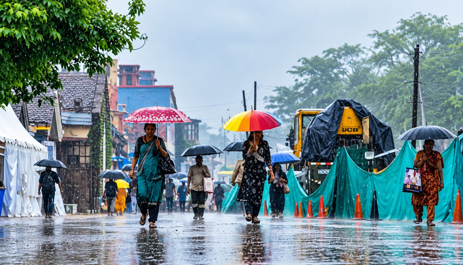 বর্ষার মাঝেই নতুন নিম্নচাপ, ফের ভাসতে পারে একাধিক এলাকা