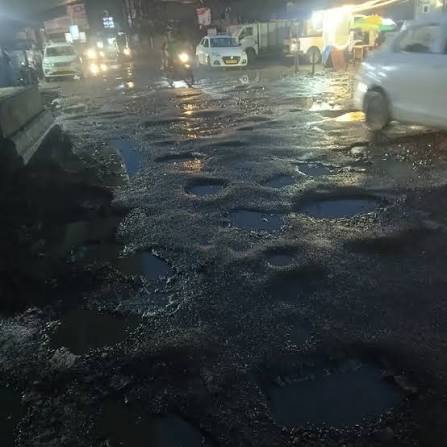 কলকাতা থেকে মালদা পুজোর আগে রাজ্য জুড়ে রাস্তার মরণফাঁদ চলছে মেরামতির কাজও