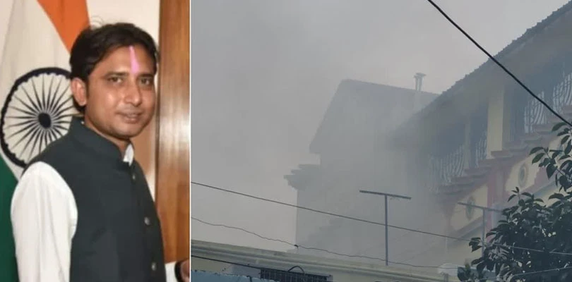 নিজের বাড়িতেই অগ্নিদগ্ধ বাইরন বিশ্বাস, রহস্য ঘিরে চাঞ্চল্য
