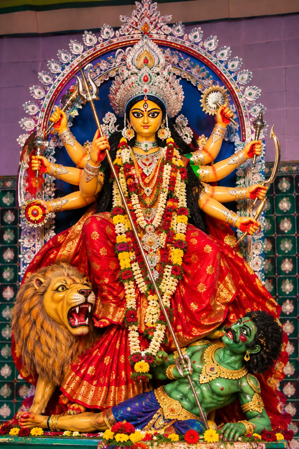 বিসর্জনহীন দুর্গা: কোথায় দেখবেন দেবীর অনন্য রূপ?