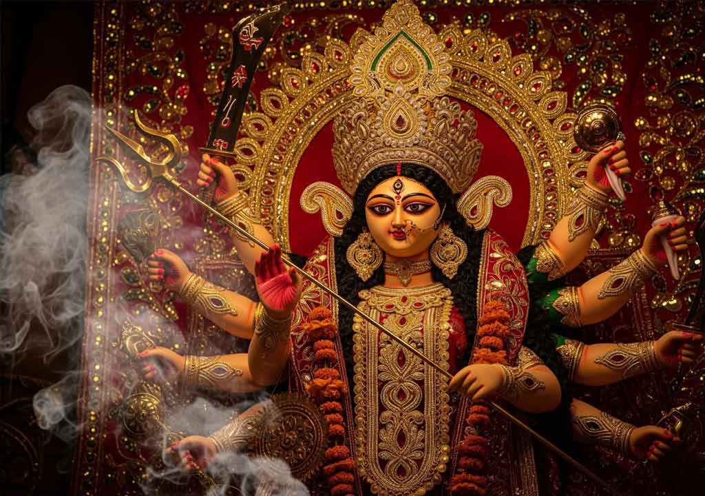 বারো মাসই অধিষ্ঠাত্রী দেবী, বিসর্জনের গল্প নেই! বাংলার প্রাচীন ‘বারোমাস্যা দুর্গা’র অজানা আখ্যান