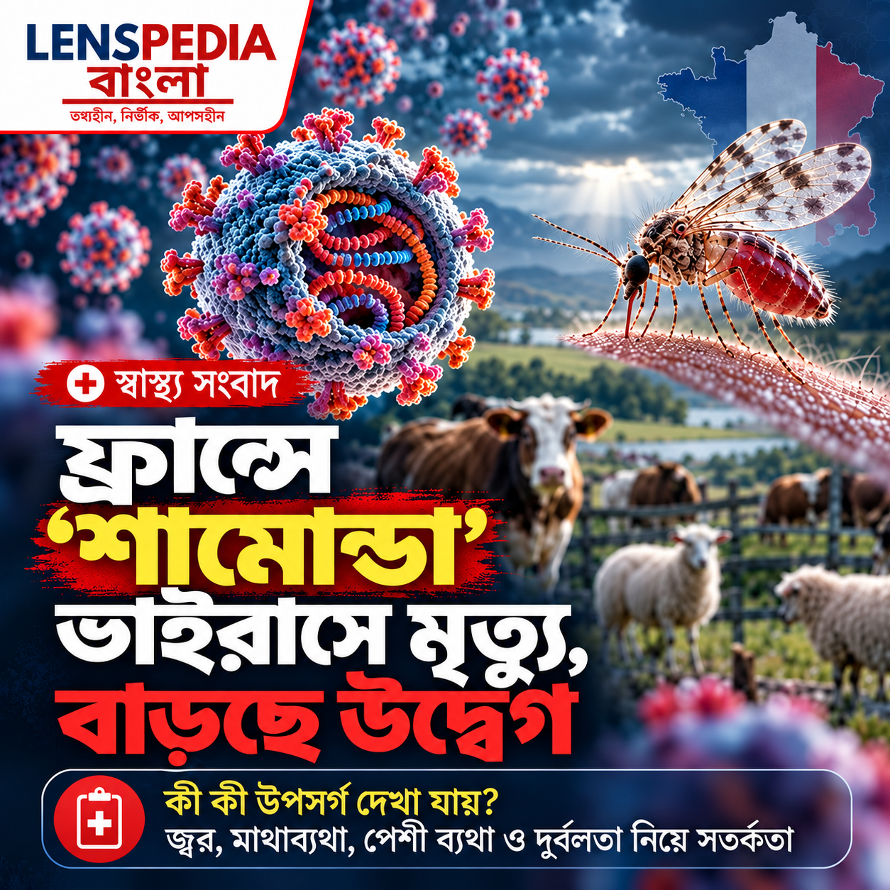 ফ্রান্সে ‘শামোন্ডা ভাইরাসে’ মৃত্যু ঘিরে উদ্বেগ, কী কী উপসর্গ দেখা যায়?