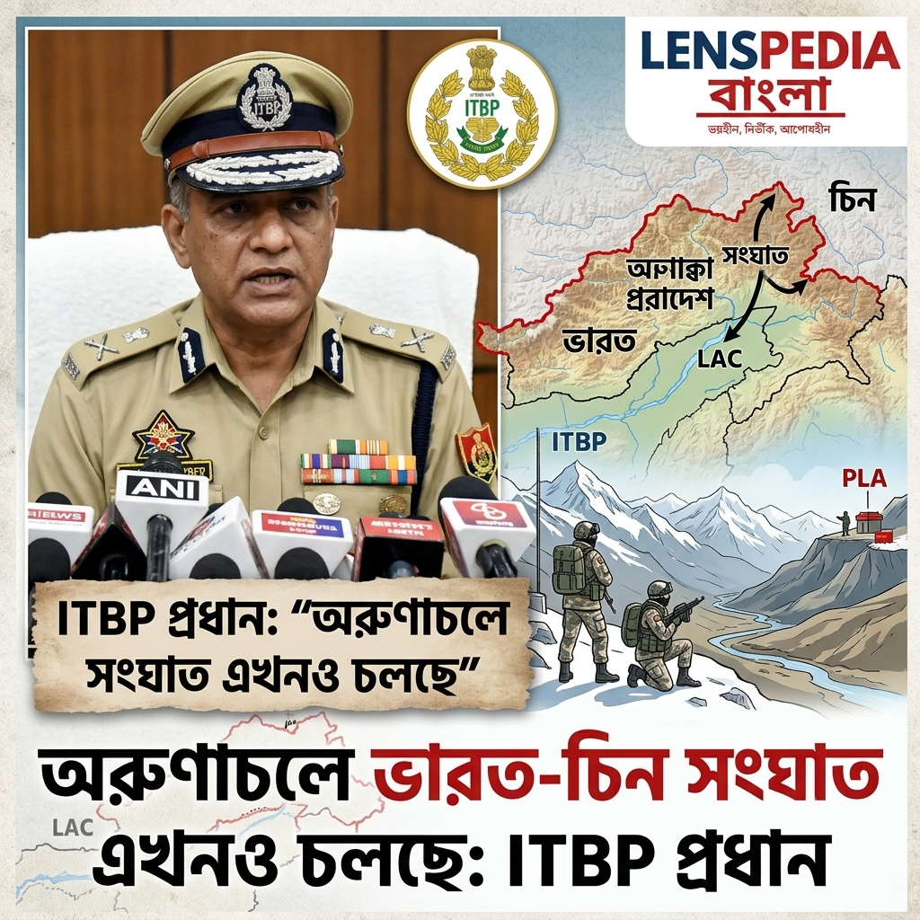 অরুণাচল সীমান্তে চিনের সঙ্গে সংঘাত এখনও চলছে! প্রথমবার মুখ খুললেন ITBP প্রধান, কী পরিস্থিতি LAC-তে?